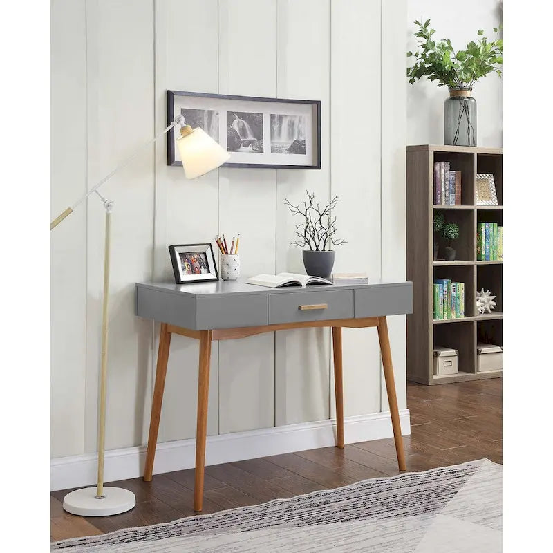 Scrivania minimalista con 1 cassetto per ufficio domestico