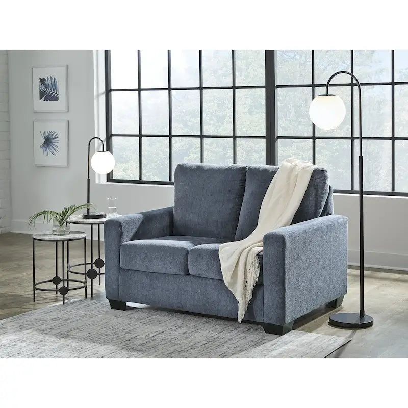 Divano letto singolo con materasso in memory foam — 137L x 102P x 99A