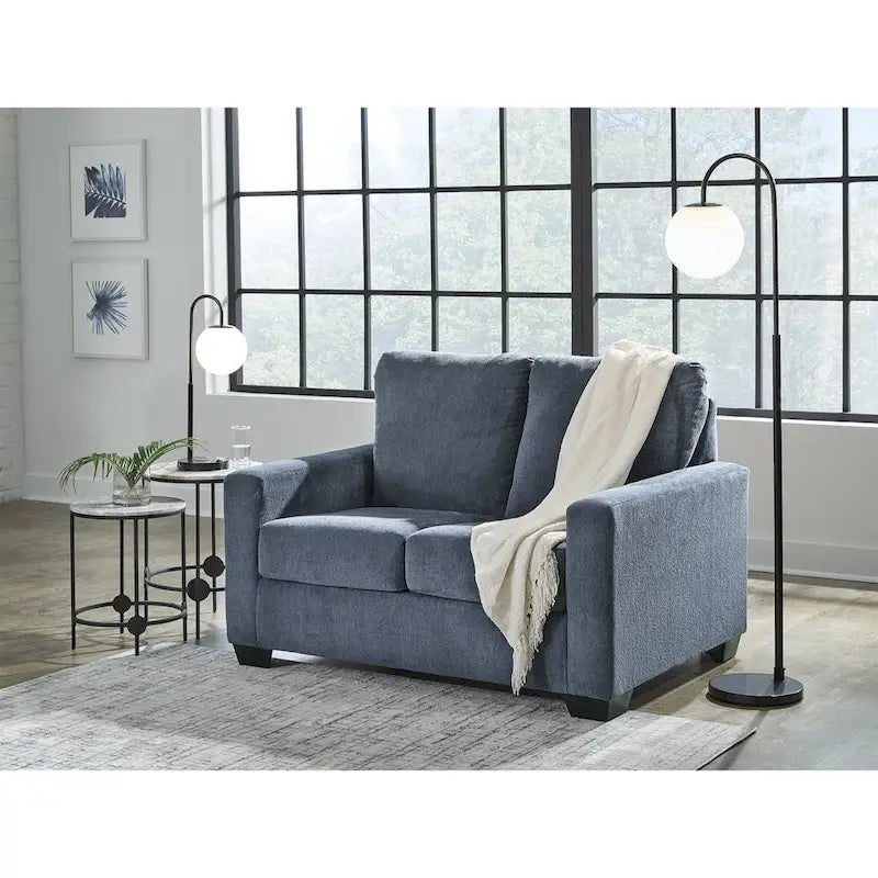 Divano letto singolo con materasso in memory foam — 137L x 102P x 99A