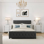 Letto contenitore con struttura in metallo e ampio cassetto
