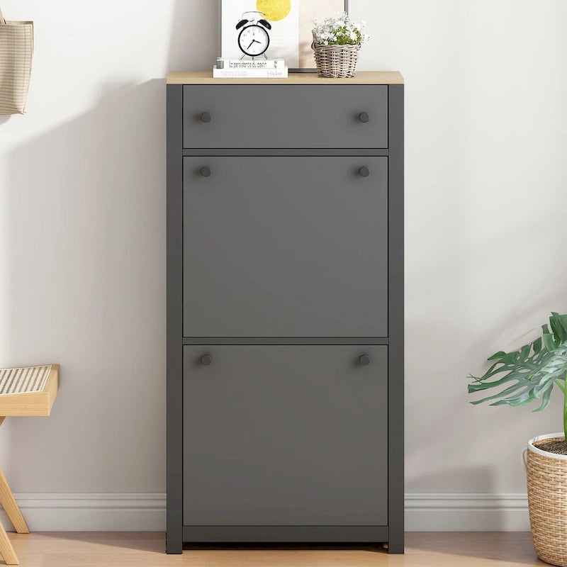 Letto imbottito a piattaforma contenitore con cassetti