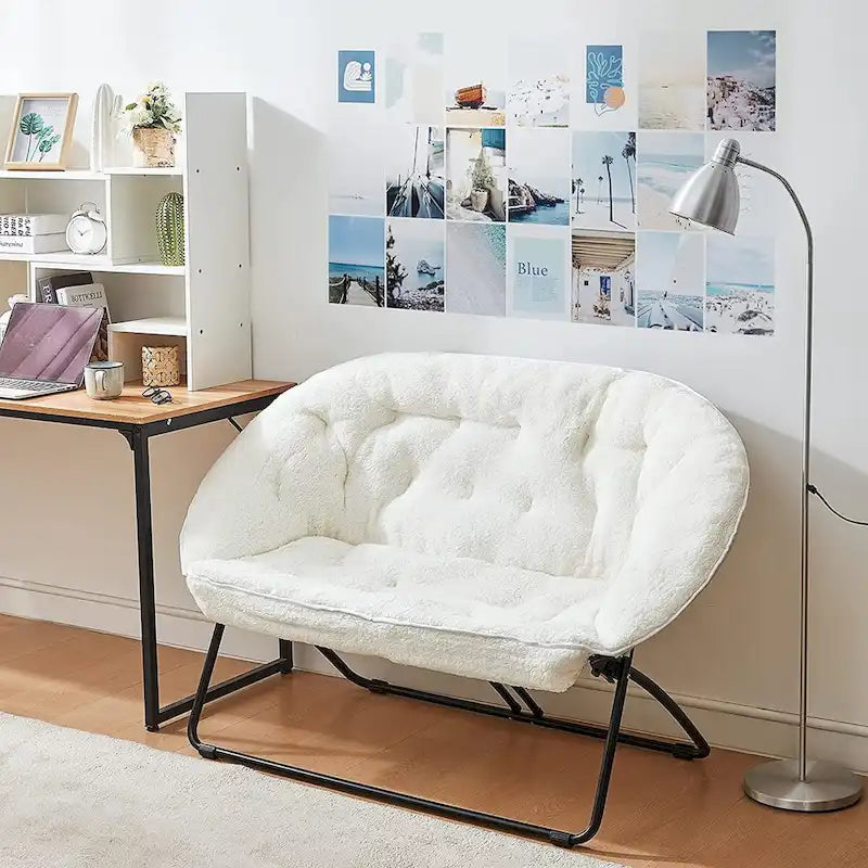 Divano compatto a due posti — Divanetto per dormitorio e piccoli spazi