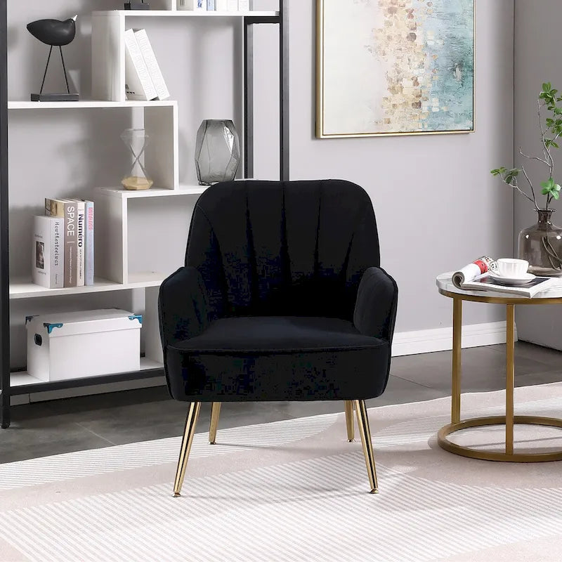 Poltrona moderna Mid-Century per soggiorno e camera da letto