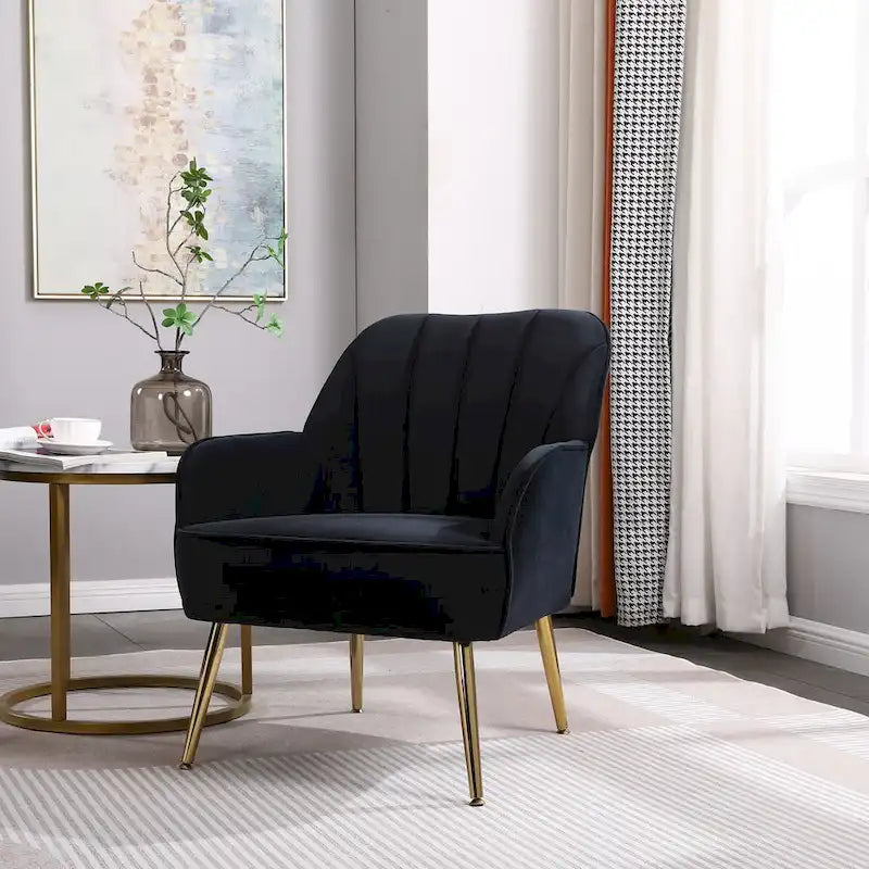 Poltrona moderna Mid-Century per soggiorno e camera da letto